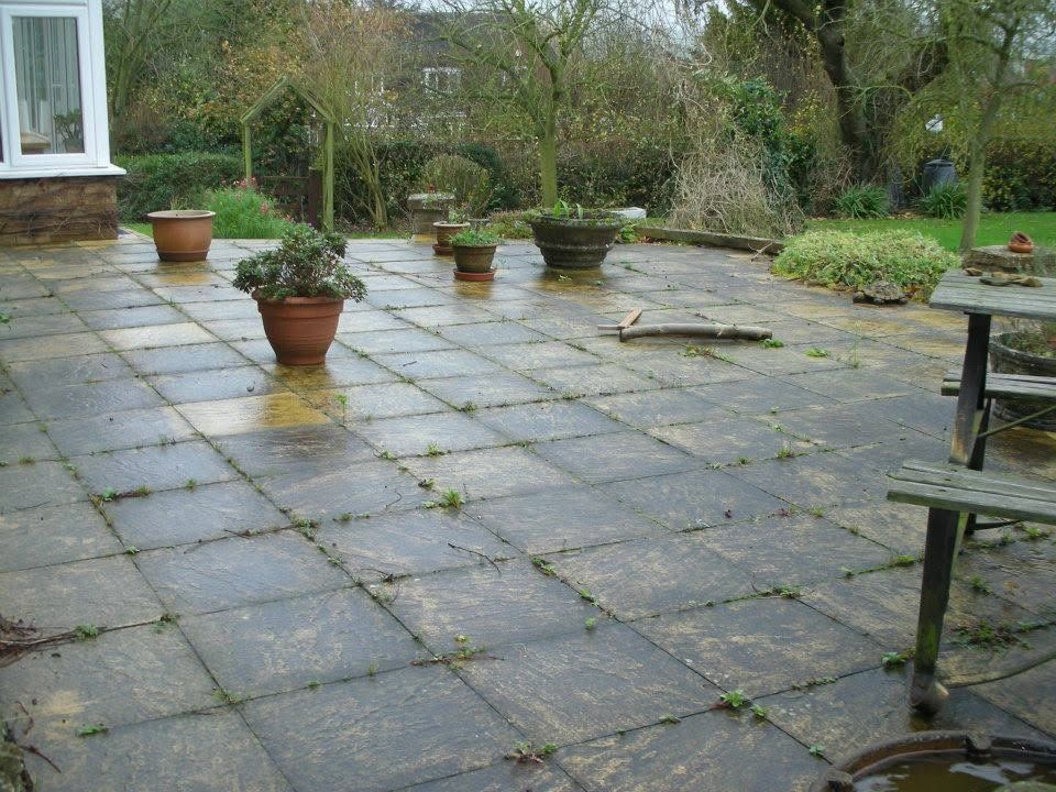 Patio cleaning &mdash; BSM Cleaning